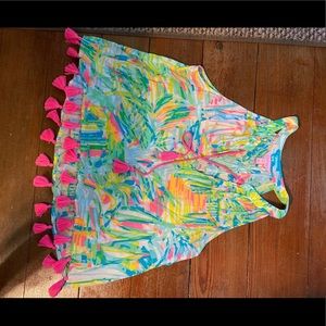 Lilly tank with tassel details